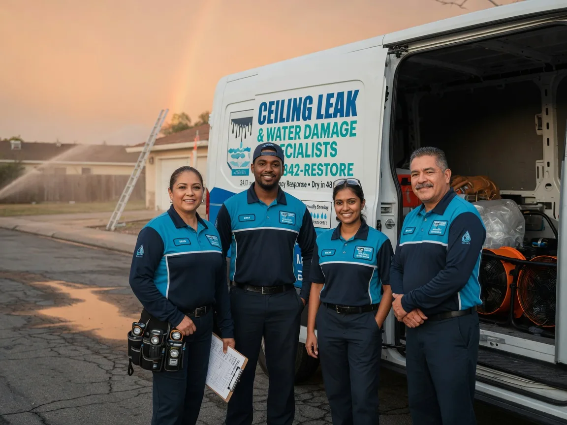 Ceiling Leak Cleanup company in Quincy, PA